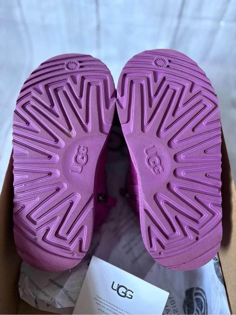 UGG Kids classic ultra mini size 12